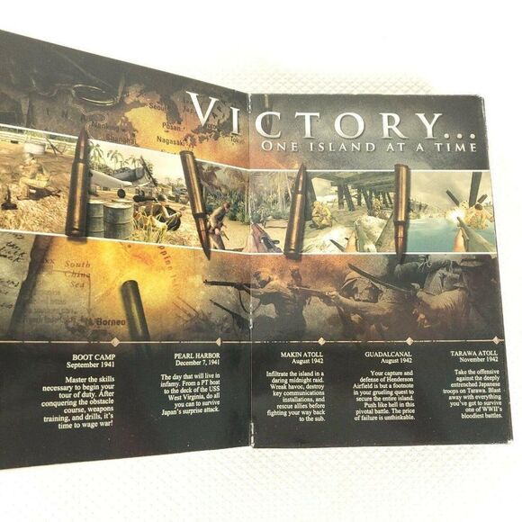 Medal of Honor Pacific Assault PC EA Games 2004 CD - Picture 3 of 7